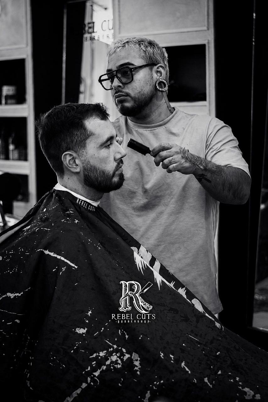 Trabajo de barbería